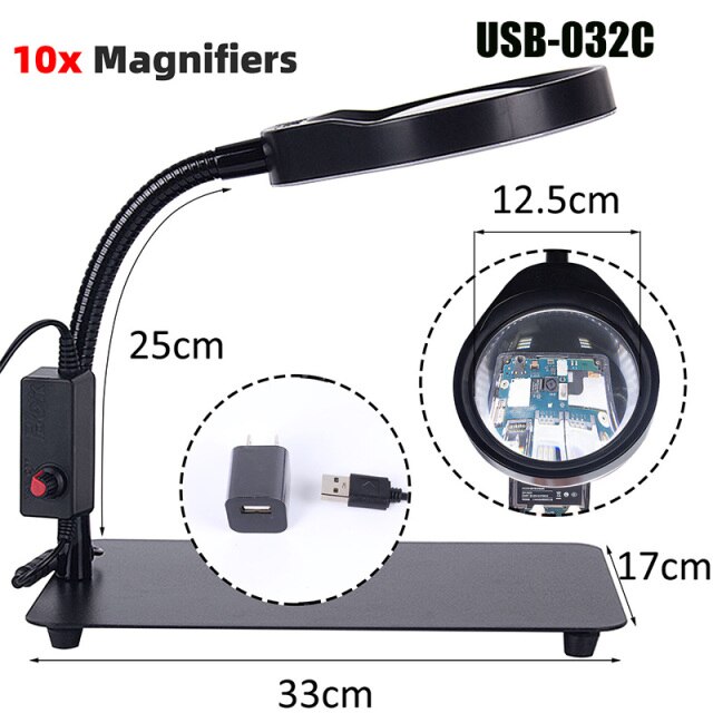 USB-032C 10X black