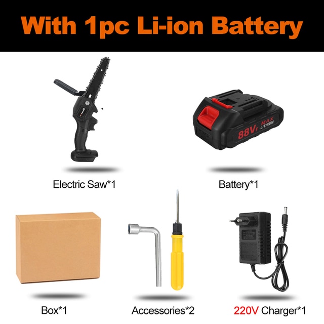 Black EU 1pc Battery