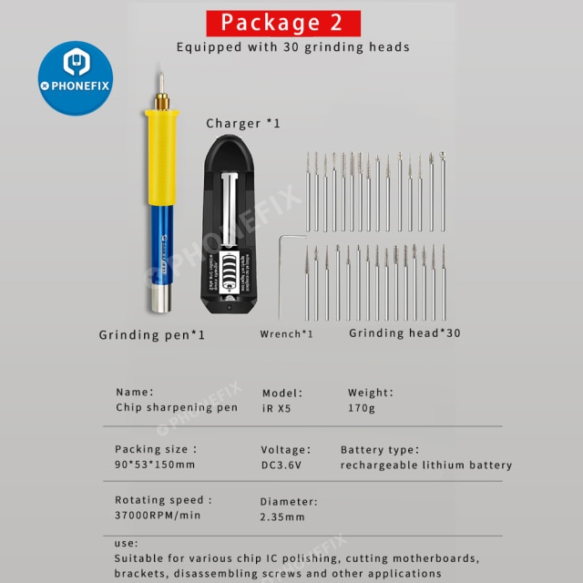 Package2 no battery