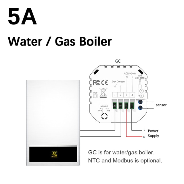 Gas Boiler NO WIFI