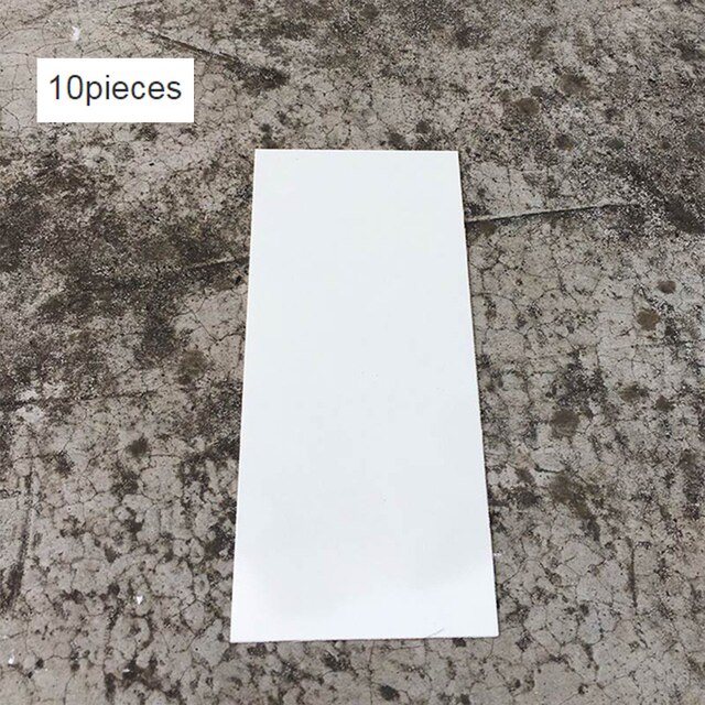 10pcs White
