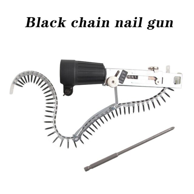 Chain belt screw gun