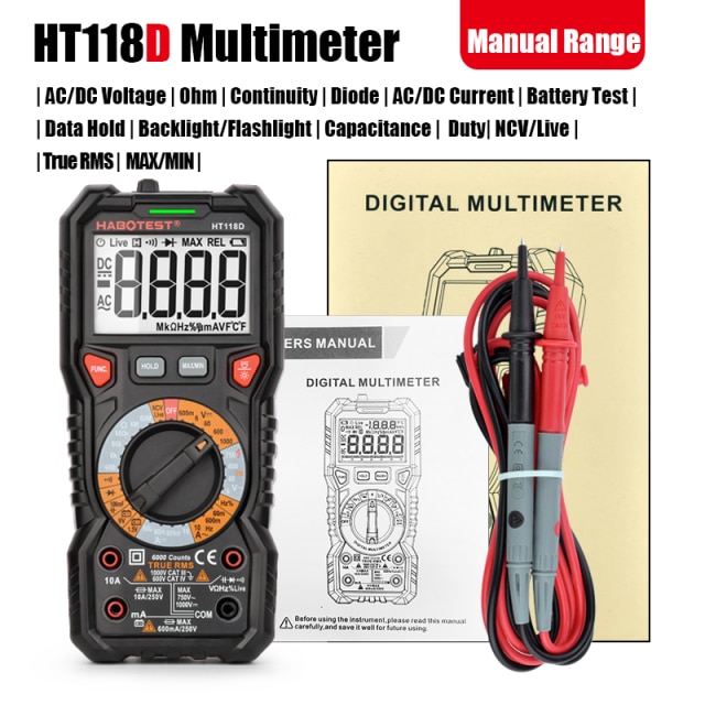 HT118D Multimeter