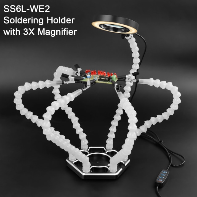 White Welding Stand
