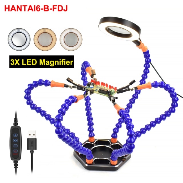 Blue Soldering Stand