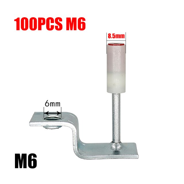 100pcs M6