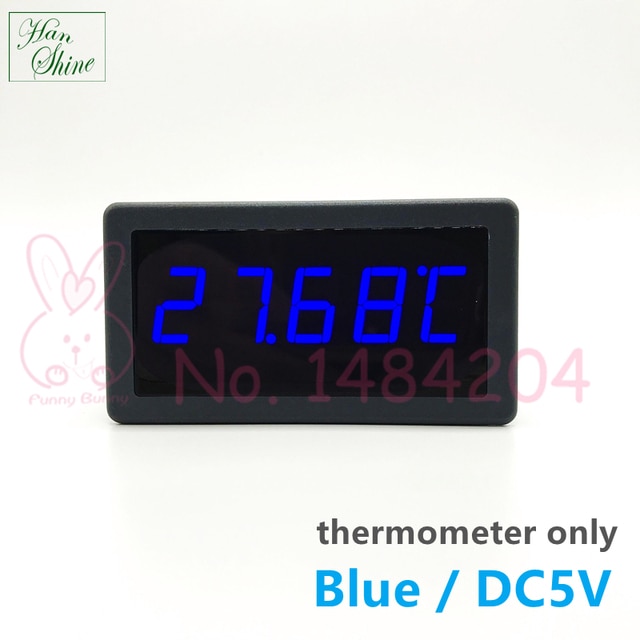 Blue 5V display