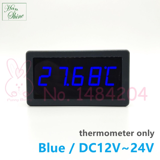 Blue 12 24V display