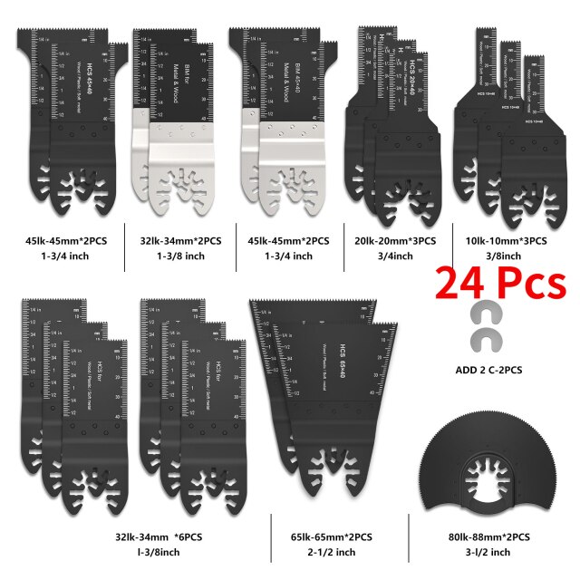 24 Pcs
