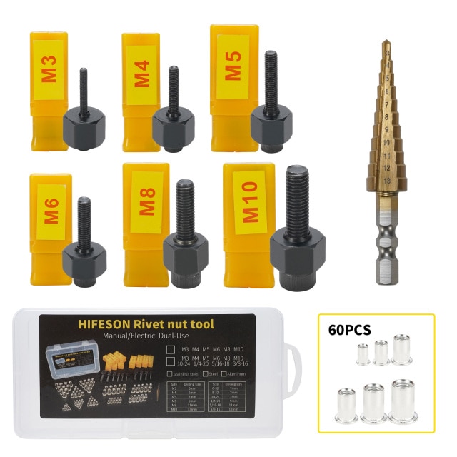 68PCS Aluminum