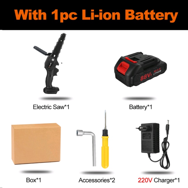Black EU 1pc Battery