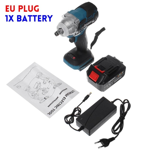 one battery EU plug