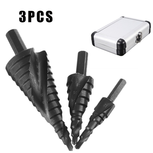 3pcs aluminum box