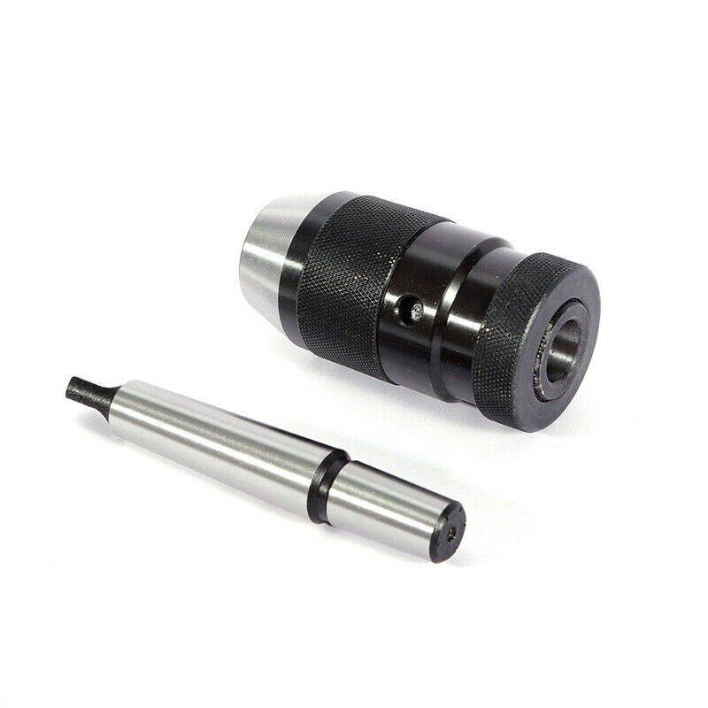 thumbnail image 2 of 1-10mm B12 Keyless Self-Tightening Drill Chuck – Taper Mount, High Speed Steel 2 of 6