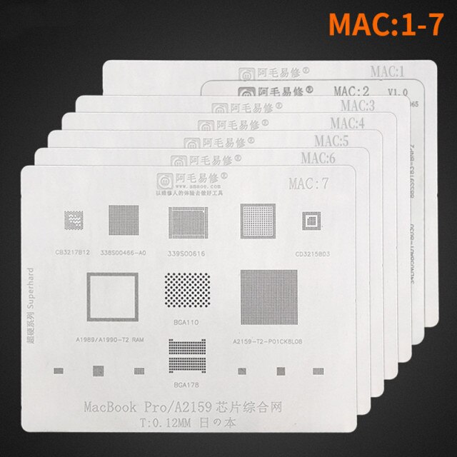 7PCS together