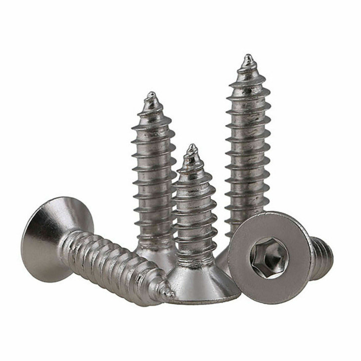 M3 M4 M5 M6 Lapos Fejű Hex Inbuszcsavar Lemezcsavart 304 Rozsdamentes