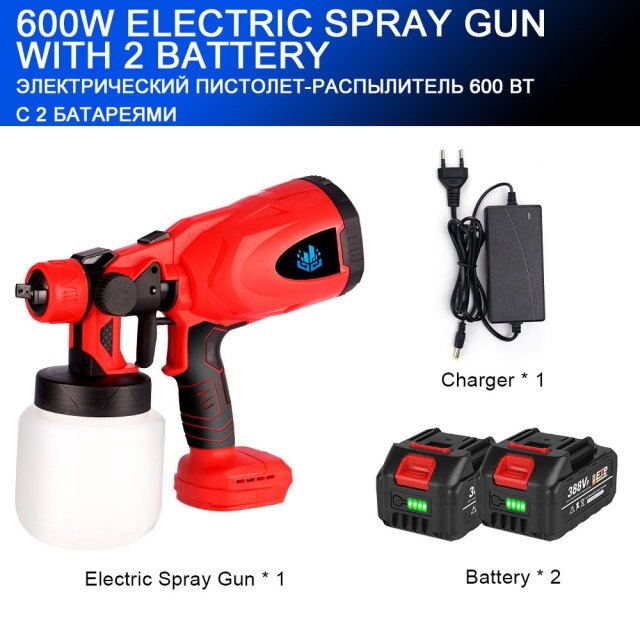 Red-Spray Gun -Set2