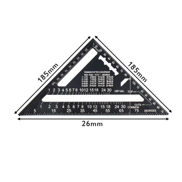 7 inch Black