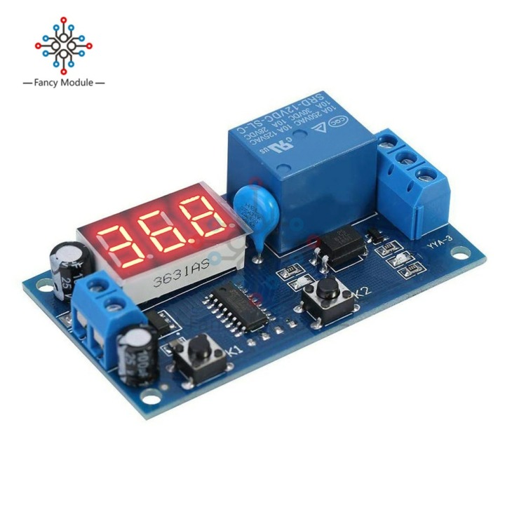 DC-12V-Infinite-Cycle-Delay-Timing-Timer-Digital-Relay-Module-ON-OFF-Switch-Loop-Module-with