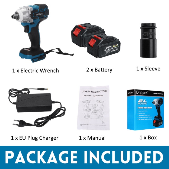 EU Plug Two Battery