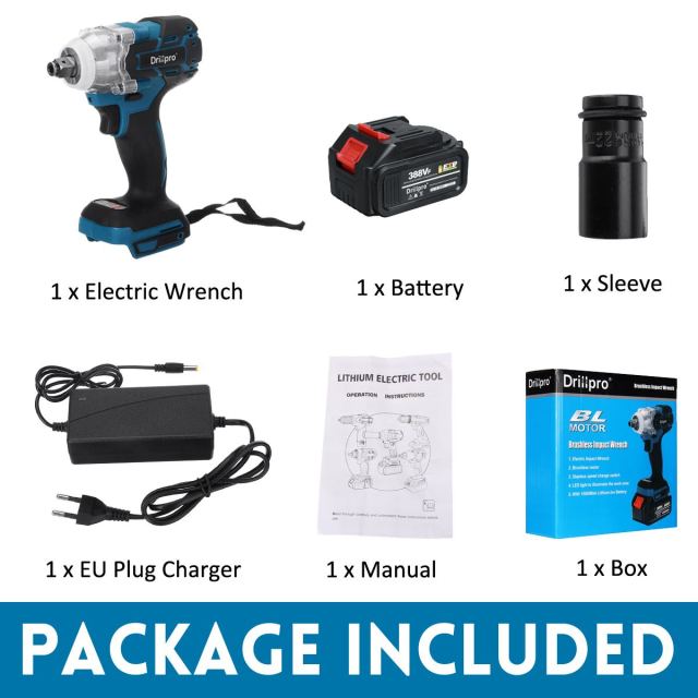 EU Plug One Battery