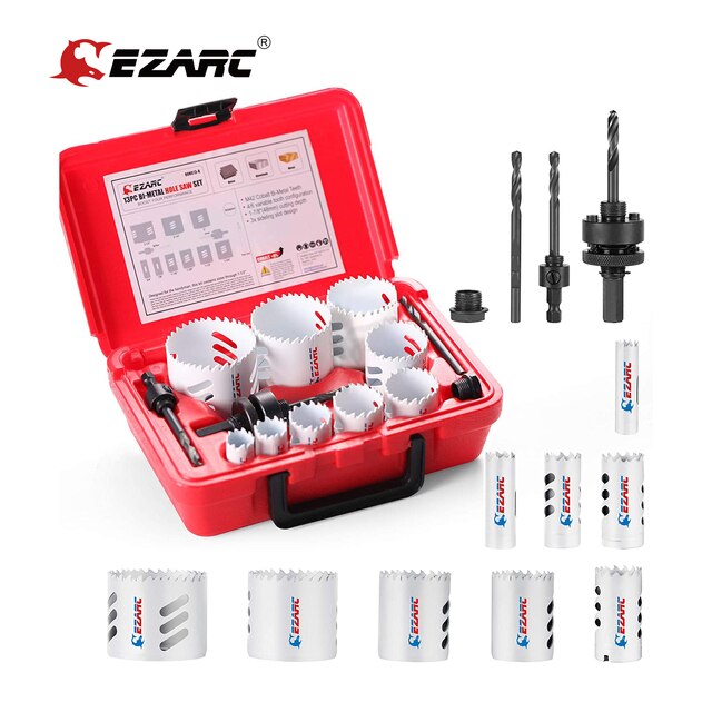13Pcs Hole Saw Set