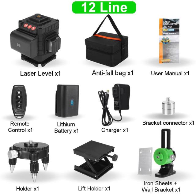 12 lines set