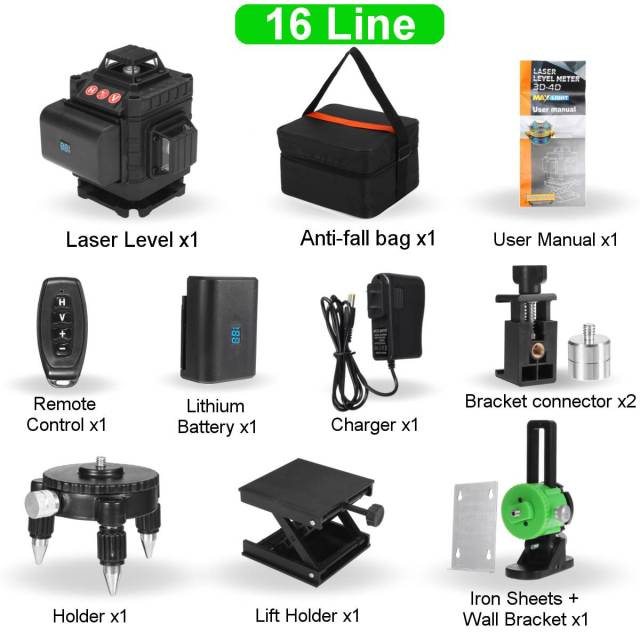 16 lines set