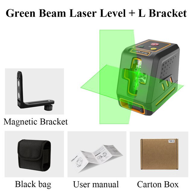 Green with bracket