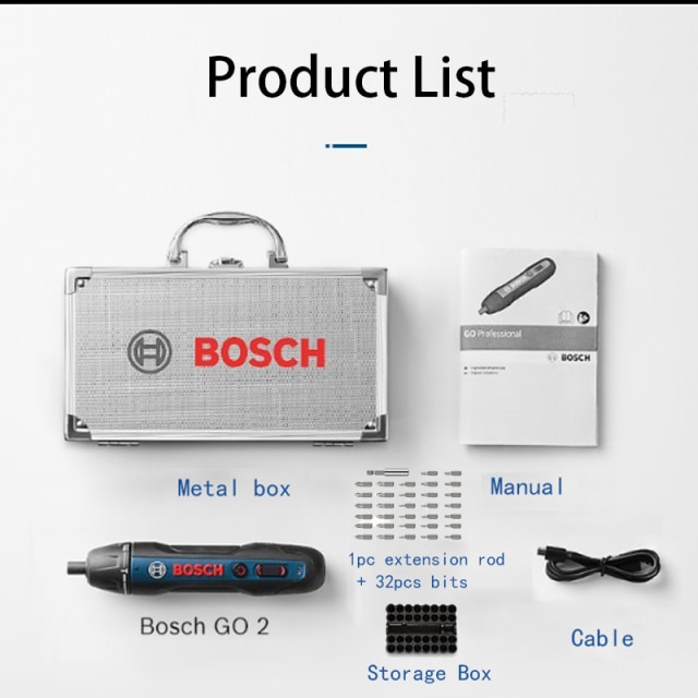 Bosch go2 Metal box