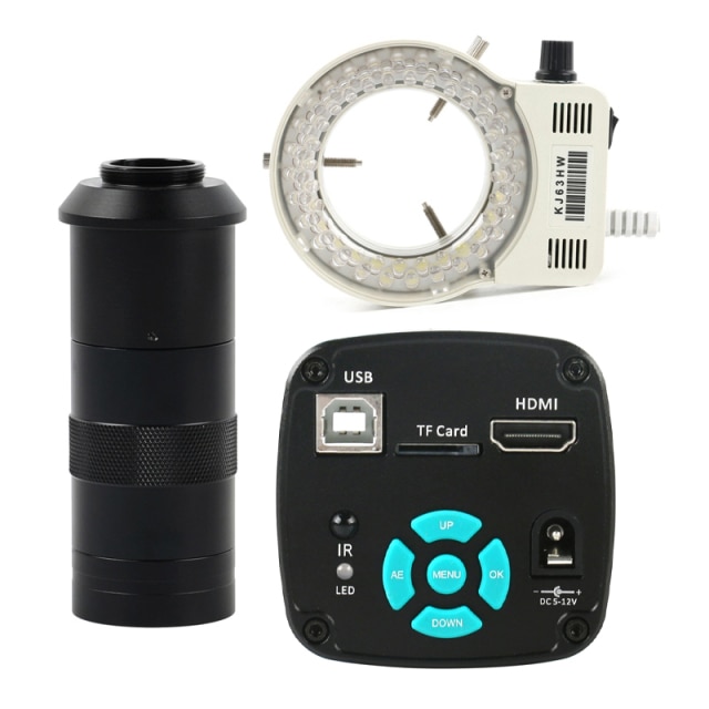 100x lens with Light