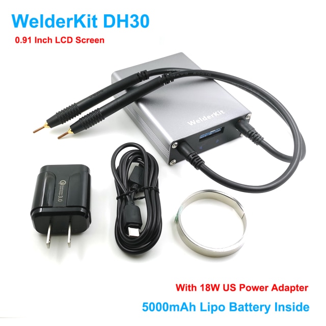 Dh30 Állítható 30 Gears Portable Ponthegesztő 5000Mah Lipo Közé ...