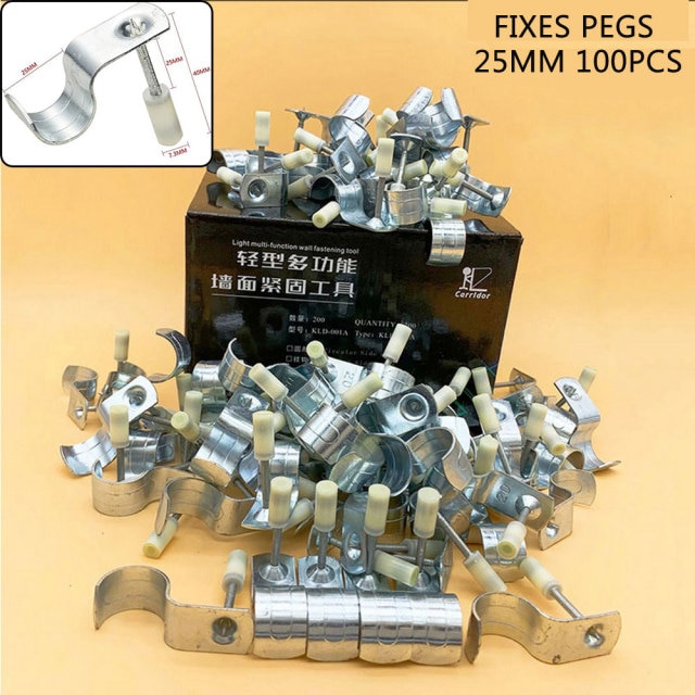 100p FIXED PEGS 25mm