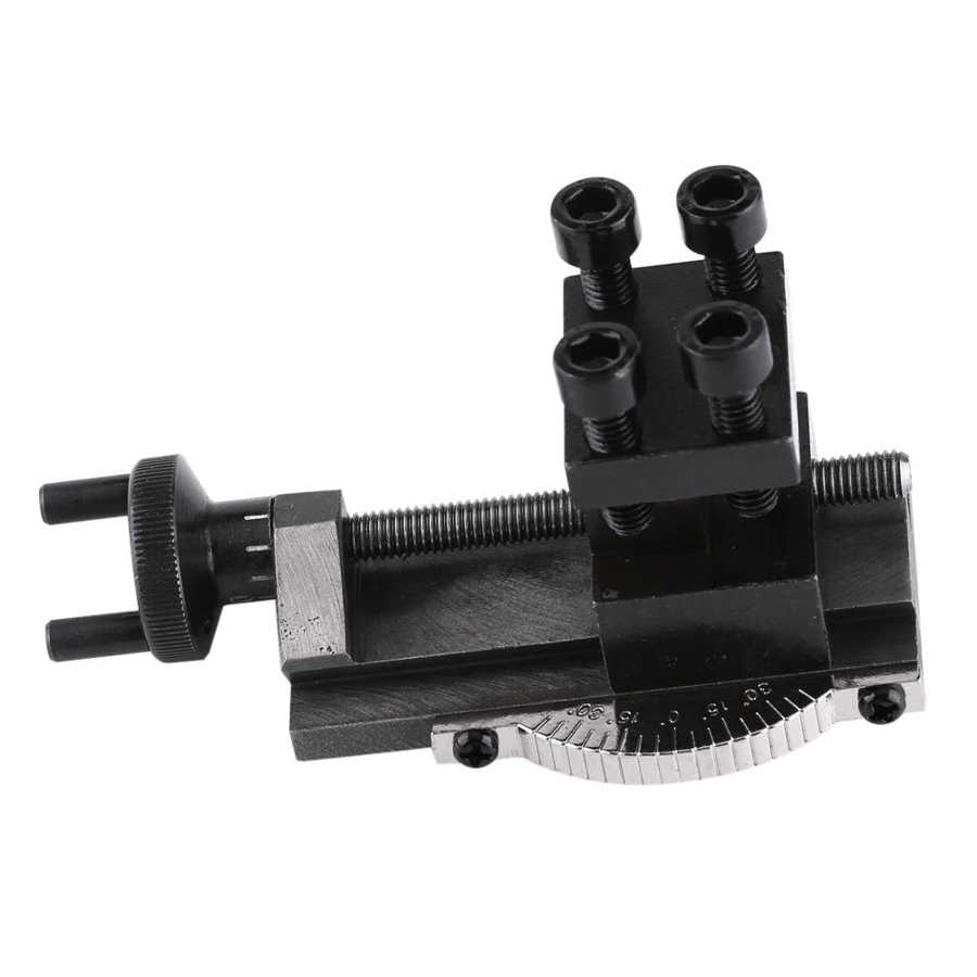 Drehwerkzeughalter, Mini Drehmeißel Werkzeughalter Zubehör aus Wolframstahl 30 Grad Drehbar S/N: 10154 für SIEG C0 Mini Drehmaschine