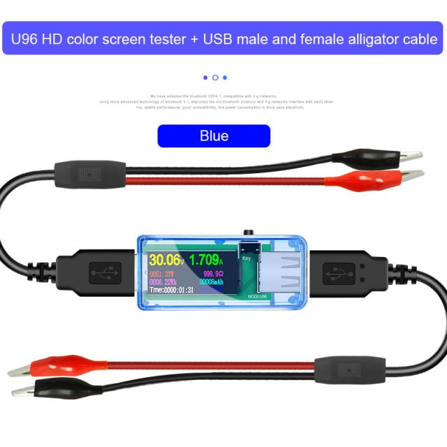 Blue cable