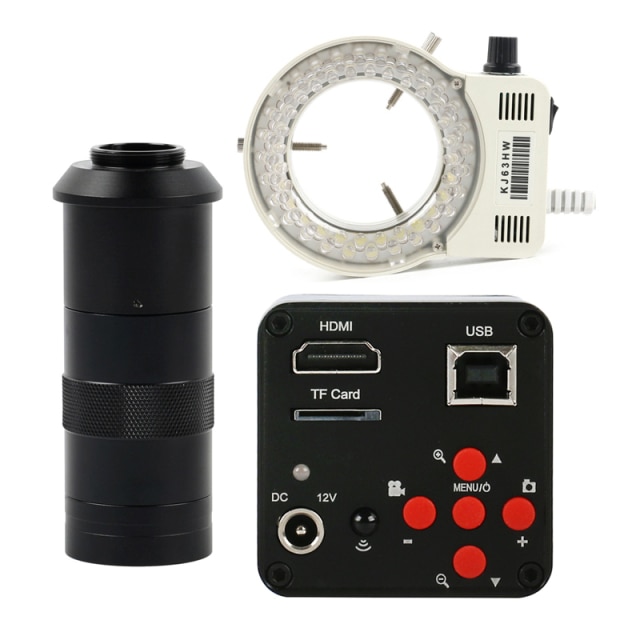 100x lens with Light