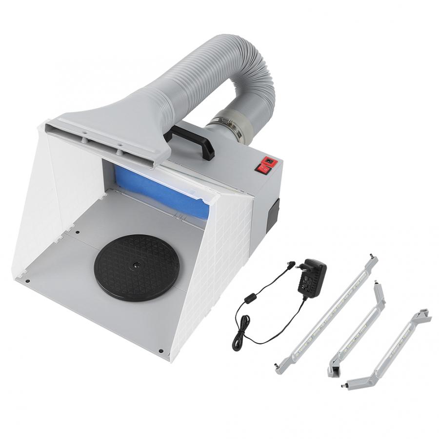 Hs-E420Dclk Airbrush Spray Booth Kit Craft Spray Booth Extractor Szűrés ...