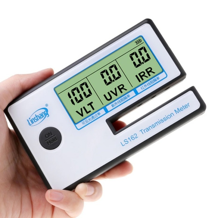 Ls162 Window Tint Meter Solar Film Váltó Meter Vlt Uv Ir Elutasítása
