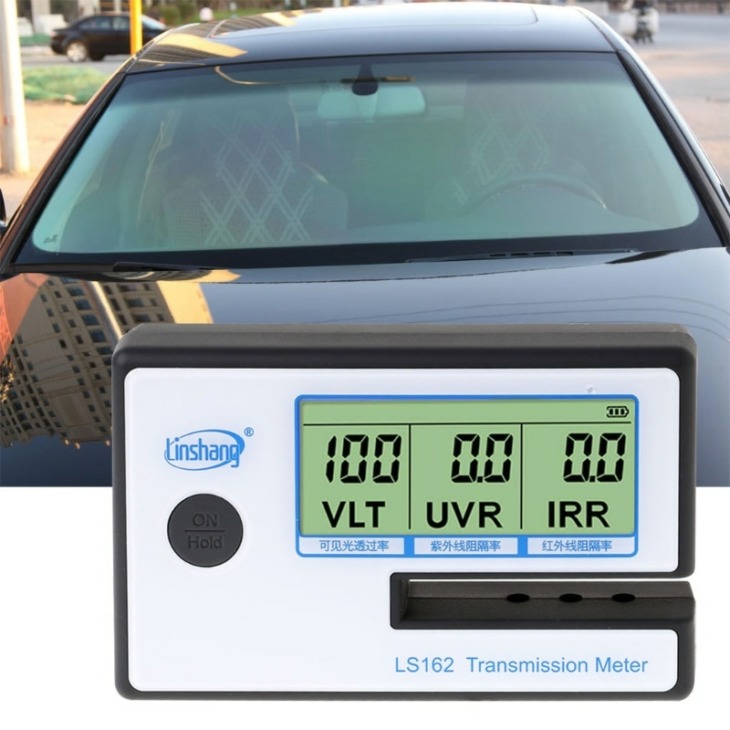 Ls162 Window Tint Meter Solar Film Váltó Meter Vlt Uv Ir Elutasítása