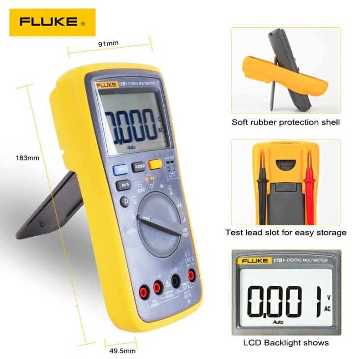 Eredeti Fluke 15B Fluke 17B, 18B Fluke Fluke 12E Auto Digital Range ...