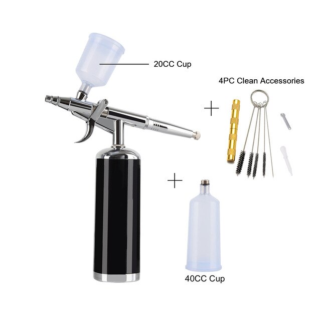 C Black airbrush