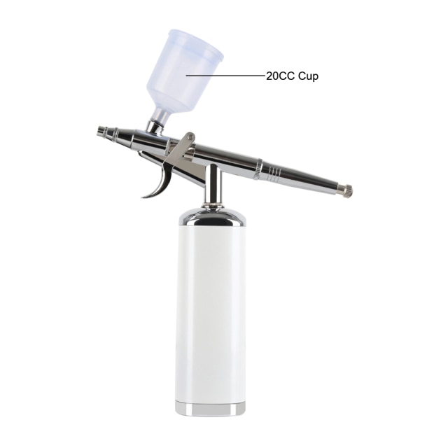 A White airbrush