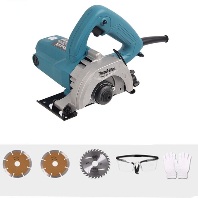 With saw blade