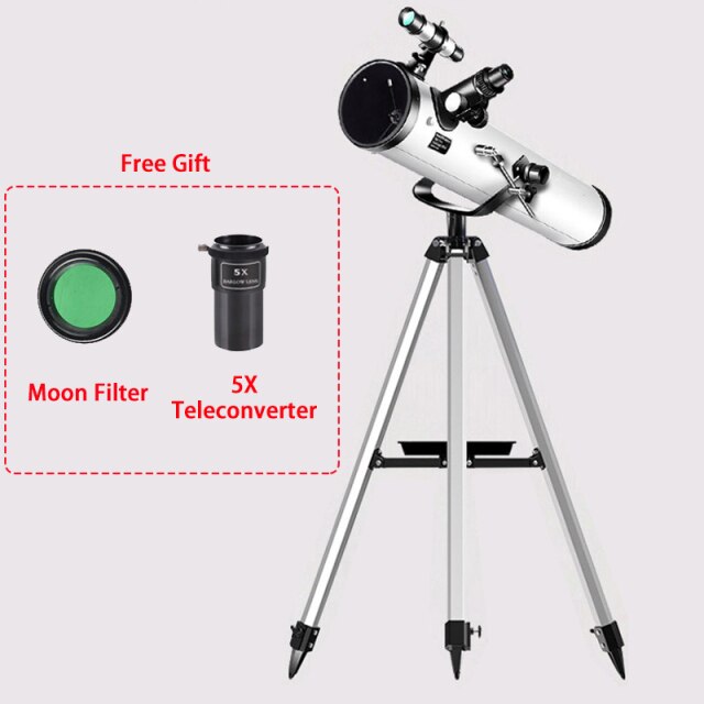 White telescope