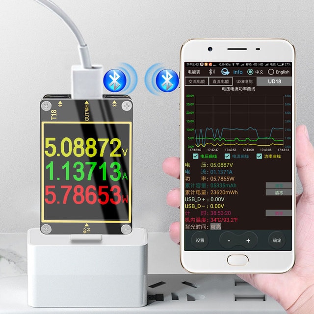 Color TFT USB Tester