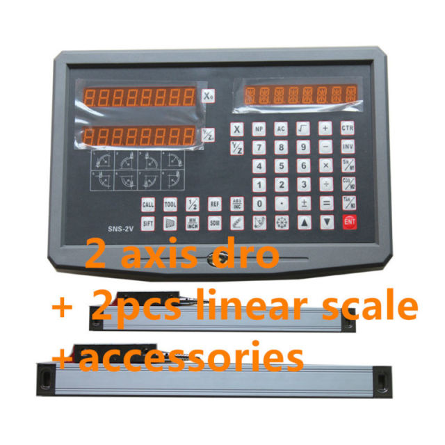 DRO and 2pcs scale