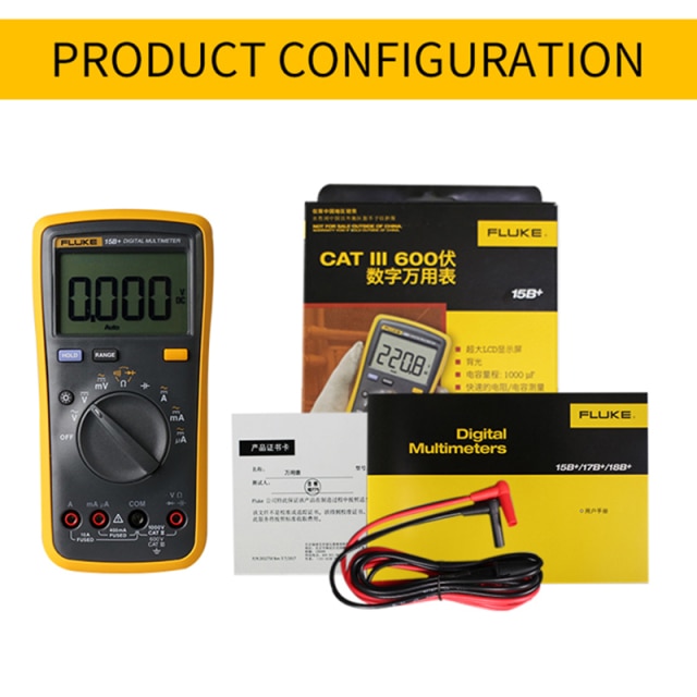 Fluke 15B plus