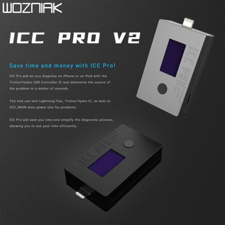 Icc Pro V2 Tristar Hydra Tester Usb Controller Ic És A Töltés Port