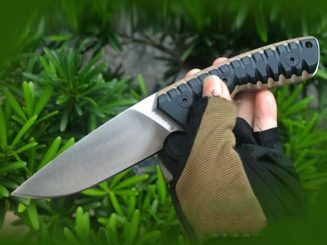 A silver blade