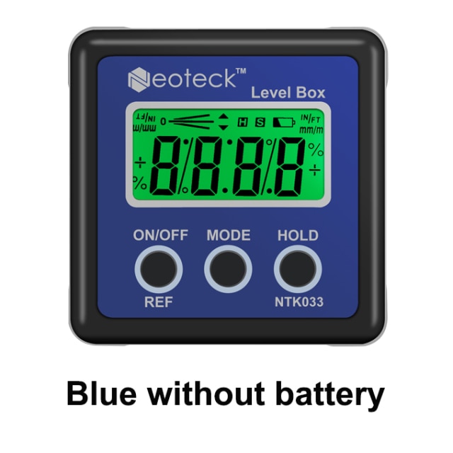 Pranter Precision Digital Level Mérési Szerszám Digitális Szögmérő 4 *